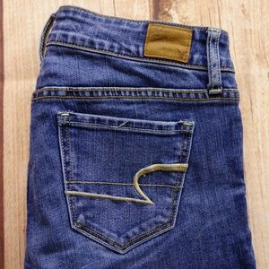 American Eagle Stretch Skinny Jeans Sz 4 Reg